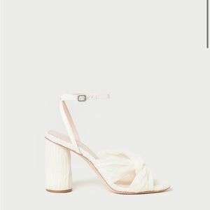 Loeffler Randall Reed Pearl Pleated Twist Heel, 7.5
